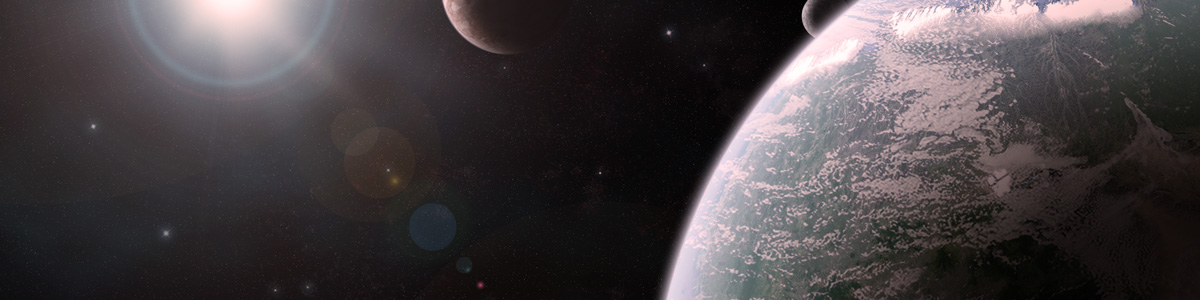 Digital art of Space Scene